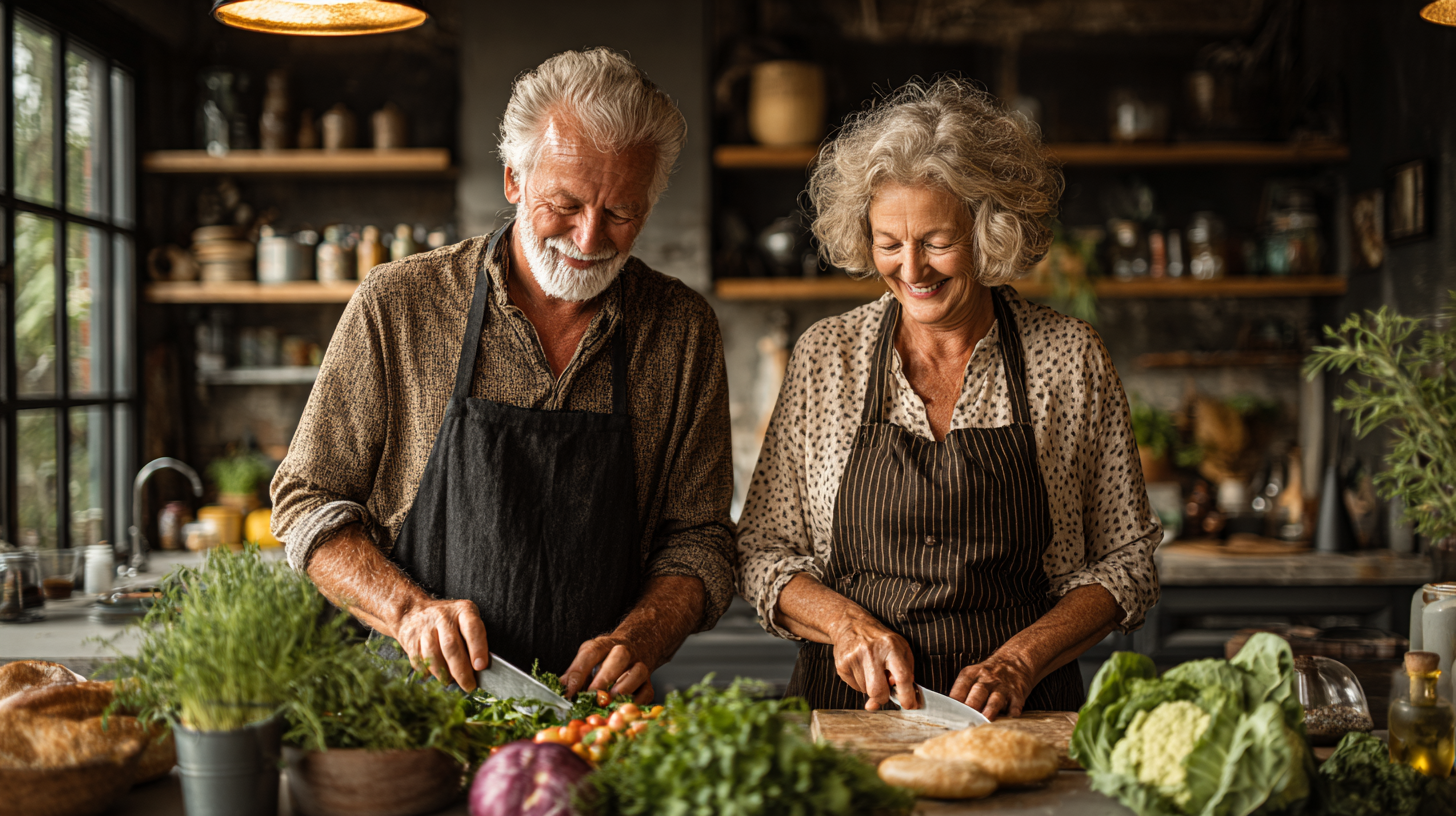 Zdrowy posiłek z warzywami i białkiem